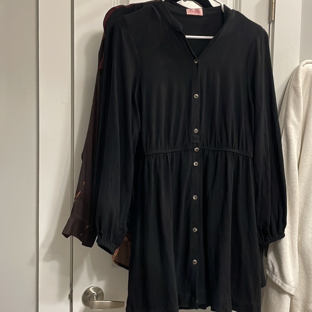 Pink Lily Dress barely worn size M | on the shorter side